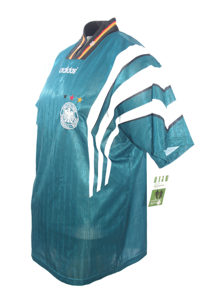Adidas Germany DfB jersey 1996 Cup winner 96 green away men's L