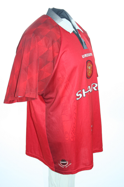 Umbro Manchester United camiseta 7 David Beckham 1997/98 Sharp señor L/XL