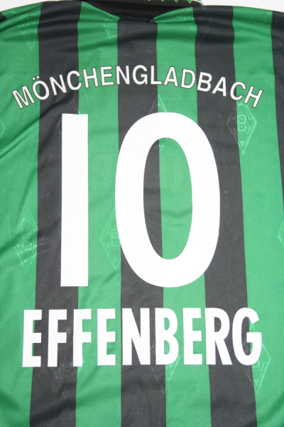 Reebok Borussia MönchenGladbach Trikot 10 Effenberg Diebels 1996/97 Matchworn Herren L