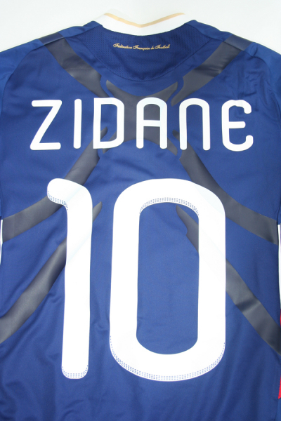 Adidas Frankreich Trikot 10 Zinedine Zidane WM 2010 Techfit Herren L