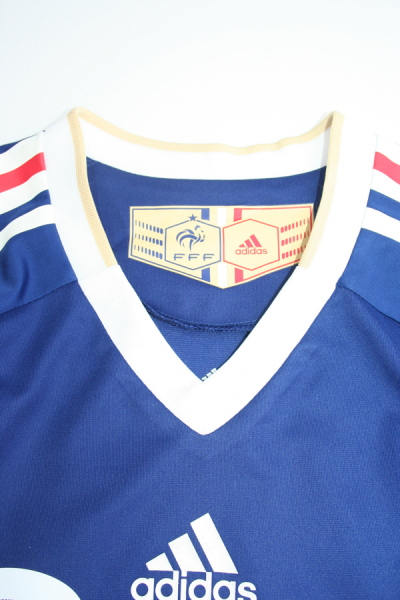 Adidas Frankreich Trikot 10 Zinedine Zidane WM 2010 Techfit Herren L