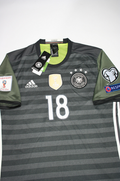 Adidas Deutschland Trikot 18 Joshua Kimmich Quali WM 2018 Away DFB Neu Herren L