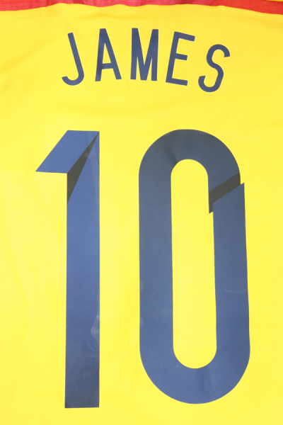 Adidas Columbia Jersey 10 James Rodriguez WC 2014 Home yellow NEW men's XL