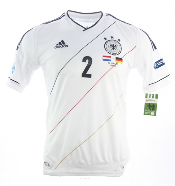 Adidas Deutschland Trikot 2 Ilkay Gündogan Euro 2012 Heim DFB Herren S