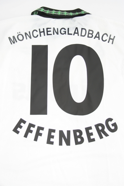 Reebok Borussia Mönchengladbach Trikot 10 Stefan Effenberg 1995/96 BMG Weiß M/XL