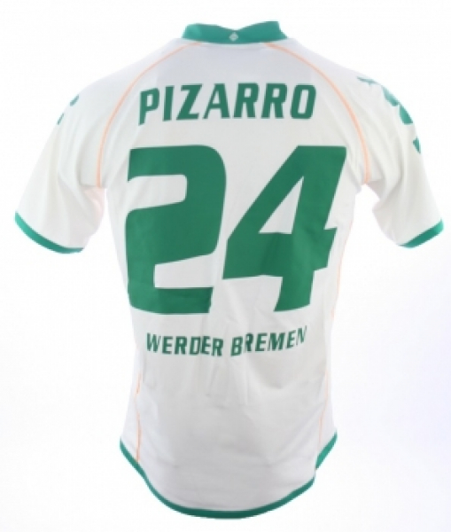 Kappa SV Werder Bremen Trikot 10 Diego 24 Pizarro 2007/08 Grün NEU Herren M oder XXL