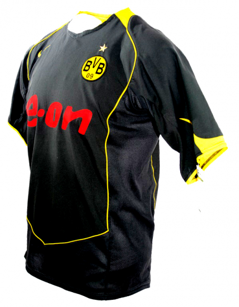 Nike Borussia Dortmund Trikot 14 Ebi Smolarek 2004/05 E-On Schwarz BVB Herren M