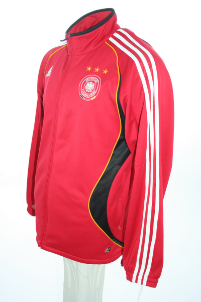 Adidas Alemania chándal chaqueta Copa del Mondo 2006 rojo negro senor XXL = 9 = 198cm