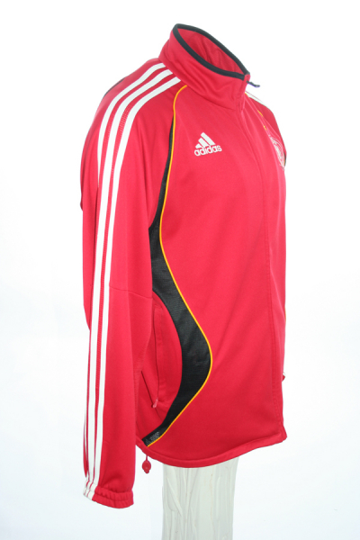 Adidas Alemania chándal chaqueta Copa del Mondo 2006 rojo negro senor XXL = 9 = 198cm
