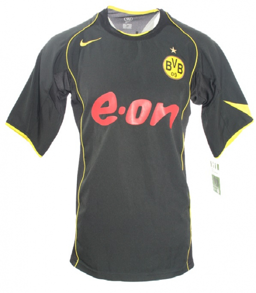 Nike Borussia Dortmund Trikot 14 Ebi Smolarek 2004/05 Schwarz E-On BVB Herren XL