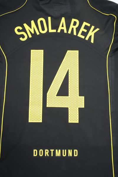 Nike Borussia Dortmund Trikot 14 Ebi Smolarek 2004/05 Schwarz E-On BVB Herren XL
