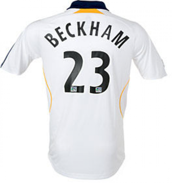 Adidas Los Angeles Galaxy Trikot 23 David Beckham 2007/08 Herren S oder XL