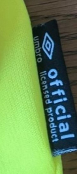Umbro SV Werder Bremen Torwart-Trikot mit Hose 2018/19 gelb Wiesenhof Herren L