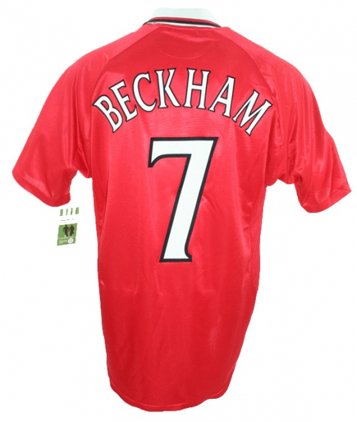 Umbro Manchester United jersey 7 David Beckham 1999/00 Champions League winners Sharp men's L/XL/XXL