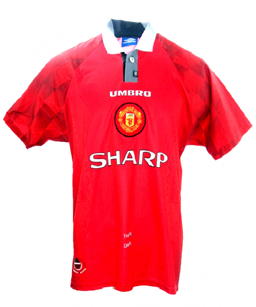 Umbro Manchester United Trikot 10 David Beckham 1996/97 sharp UEFA CL Heim Herren XL