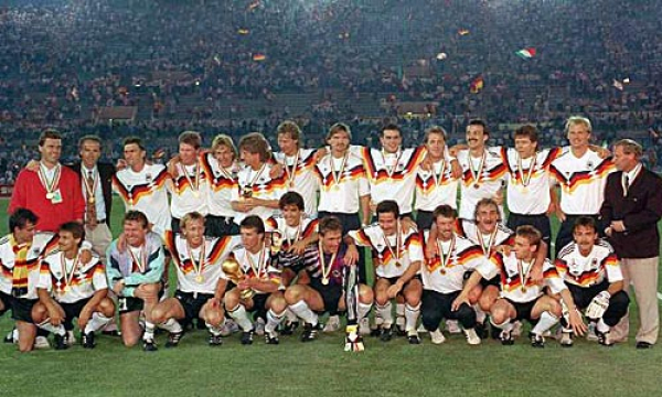 Adidas Deutschland T-shirt Trikot DFB WM 90 1990 Schwarz Herren S/M/L/XL/XXL