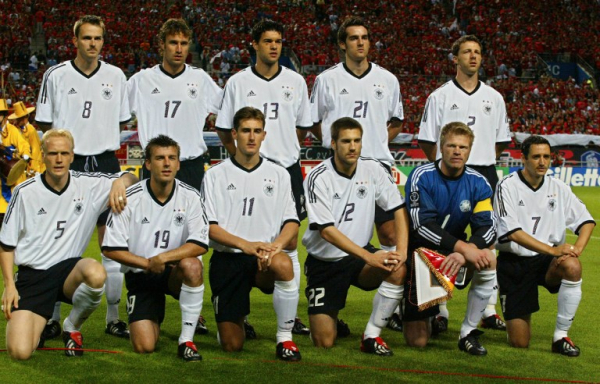 Adidas Alemania camiseta copa del mondo 2002 nuevo home blanco senor XL
