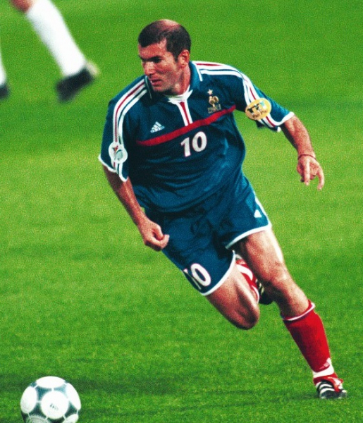 Adidas Frankreich Trikot 10 Zinedine Zidane Euro 2000 Heim Herren L oder XL
