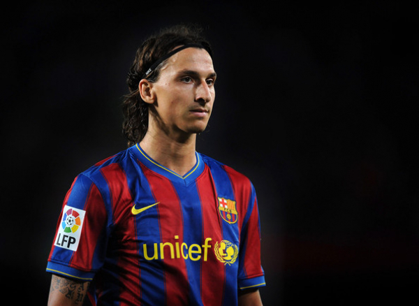 Nike FC Barcelona jersey 9 Zlatan Ibrahimovic 2009/10 Unicef men's S